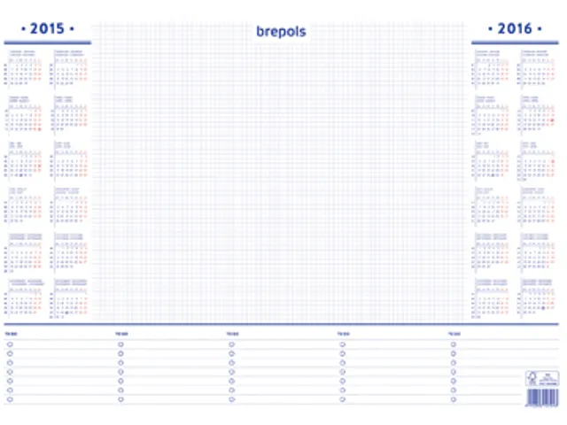 Bureau onderlegblok 2026