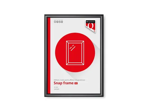 Kliklijst Quantore A2 25mm zwart