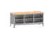 établi,HxlxP 870x1850x725mm,plateau multiplex,force 1000kg,4 pieds