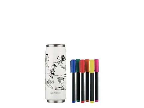 Thermosbeker Les Artistes Paris 500ml DIY creatieve set Snoopy