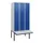Dubbeldekse dekenkist,HxBxD 1950x900x815mm,3x2vak.,vak B 300mm