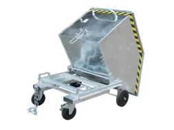 Kiepwagen,waterdicht,HxLxB 1220x1390x1070mm,0,6m³,draagverm. 300kg