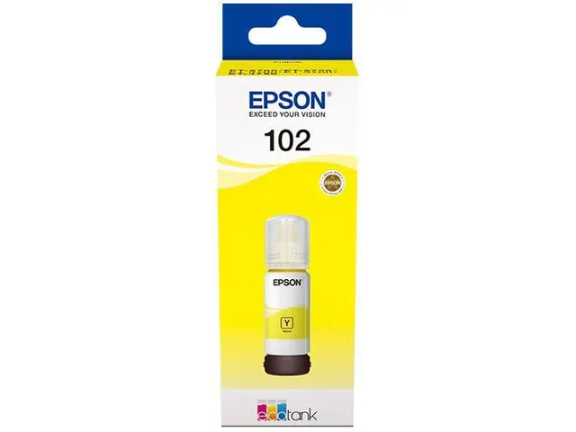 Navulinkt Epson Ecotank 102 T03R4 geel C13T03R440
