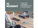 Muismat Fellowes Breyta XL blauw 21x28cm