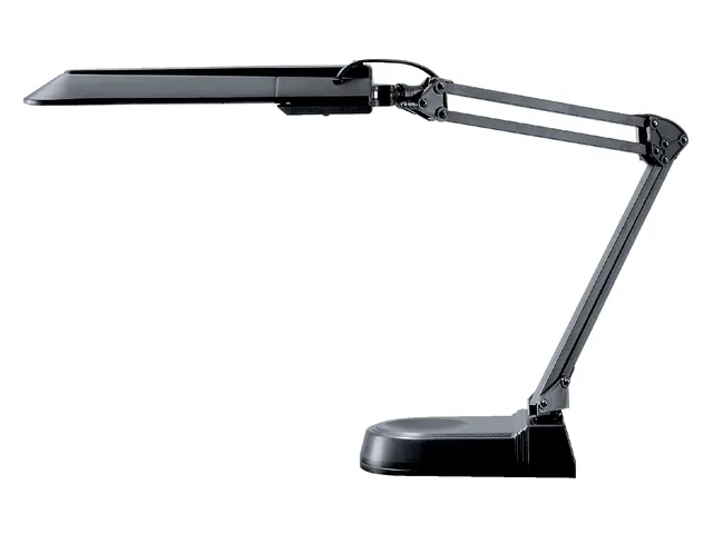 Bureaulamp Hansa met spaarlamp Ecostar zwart