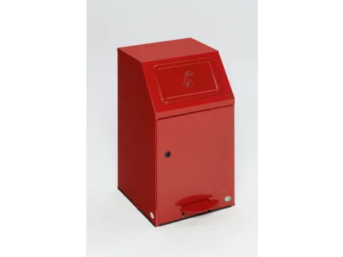 Poetskatoenbak,zelfblussend,1x43l,HxBxD 760x405x475mm,binnenbak staal