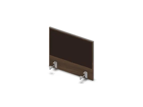 panneau de rehausse p. table de bureau NV brun caryer BN2036-marron