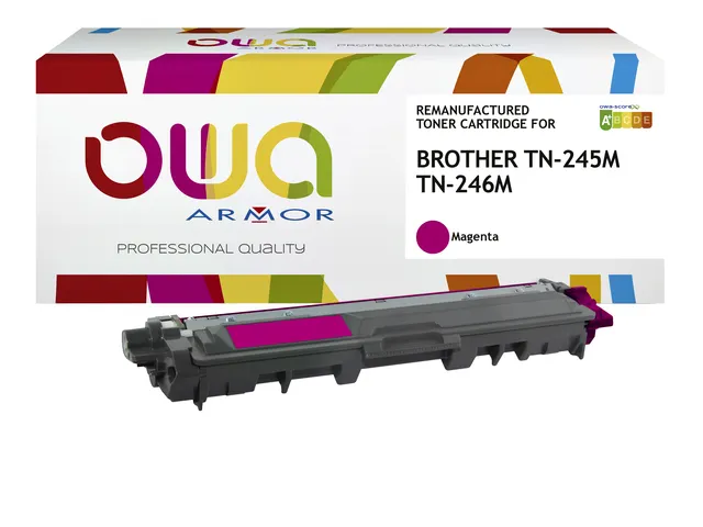 Toner OWA alternatief tbv Brother TN-245M rood