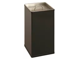 Vierkante Zandasbak Zwart