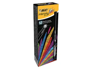 Fineliner Bic Intensity fijn zwart - 3