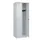 locker,HxBxD 1850x600x500mm,2vak,vak B 300mm,cil.-slot,staand op vloer