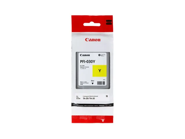 Canon PFI-030Y, Geel, Inkt op pigmentbasis, 55 ml, 1 stuk(s)