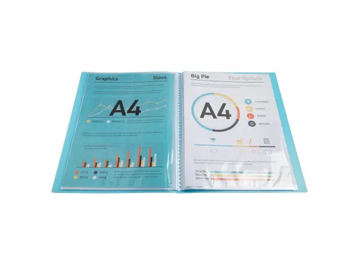 Showalbum A4 20 tas KREACOVER PASTEL Assorti