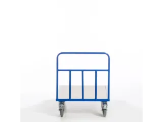 kopwandwagen,draagverm. 500kg,laadvl. LxB 1200x800mm,houtplaat,1wand - 10