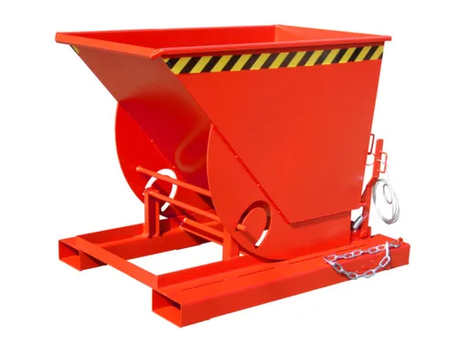 kiepbak,HxLxB 1070x1420x1008mm,0,5m³,draagverm. 1000kg,RAL3000