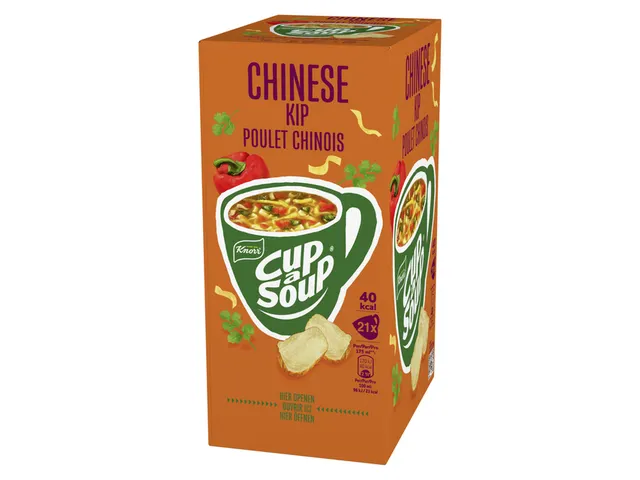 Cup a Soup Knorr Chinese kip 175ml Soep doos 21 stuks