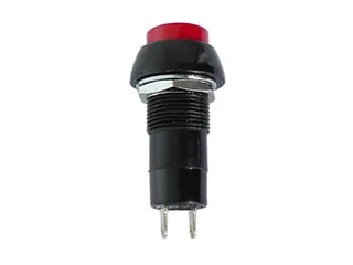 R18-25A Drukschakelaar Off-On Zwart 1A/125V - 2