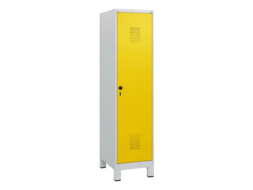 schoollocker,HxBxD 1630x400x500mm,1vak,vak B 400mm,draaigrendel,voeten