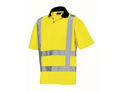 Intersafe Infra-line RWS polo, fluo geel, maat XL, per stuk