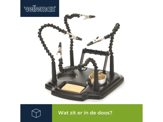 Derde Hand Met 4 Armen En Soldeertinhouder