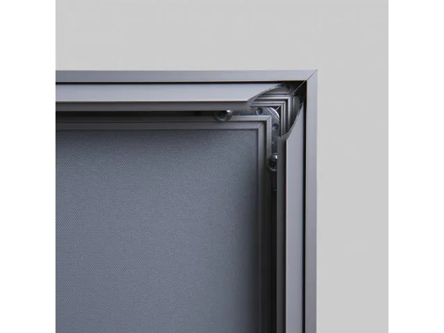 Design Kliklijst Compasso A0 Rechte Hoeken 37mm Zilver