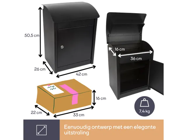 Dropbox Malmo voor postpakketten