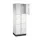 lockerkast,RAL 7035,HxBxD 1950x620x500mm,2x3vakken,cil.-slot,sokkel
