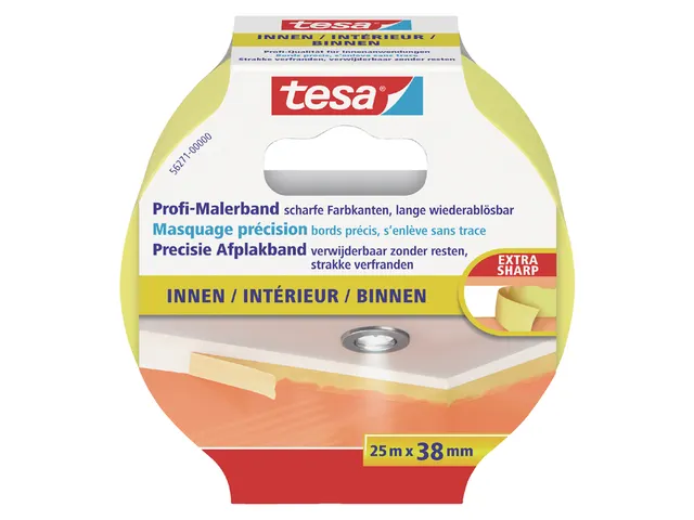 Afplaktape Tesa Professional 38mmx25m