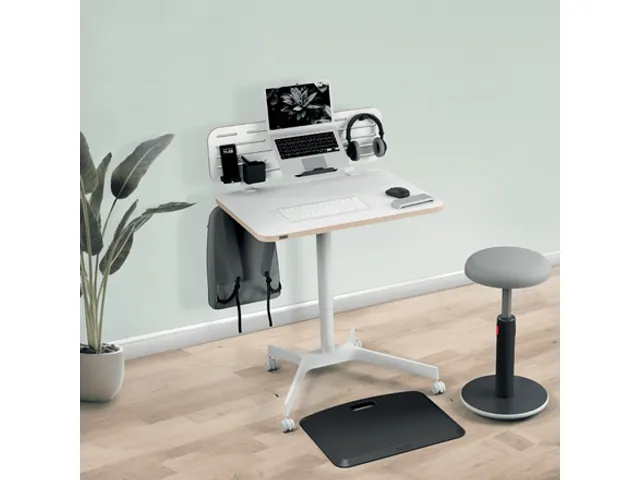 Leitz Ergo Zit-Sta bureau Mobiel 80x60cm klein