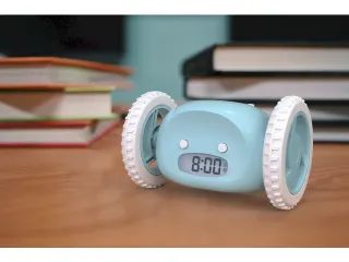 Wekker Clocky blauw - 10