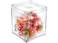 Take A Break-Snoepbox 0,6 Liter 90 X 90 X 115 Mm Polystyreen Kristal