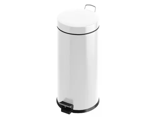 Pedaalemmer 30 Liter Wit