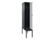 locker met bank,voor scheiding van kleding,HxBxD 2120x400x815mm,1vak
