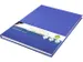 Dummyboek Kangaro A4 blanco 80 vel, blauw linnen kaft