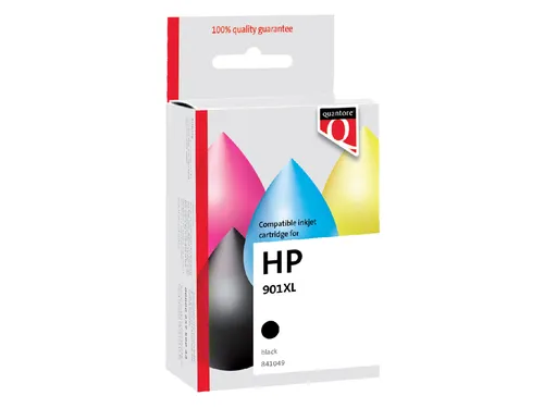 Inktcartridge Quantore alternatief tbv HP CC654A 901XL zwart