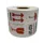 Waarschuwingsetiket Fragile/ Keep dry permanent klevend 500 st./rol