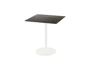 bistrotafel,HxBxD 730x700x700mm,rechthoekig,schotelvoet wit - 1