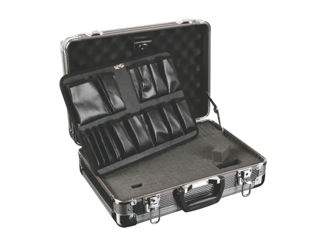 Gereedschapskoffer Met Aluminium Afgeronde Hoeken 430x300x150mm