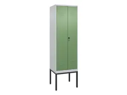 locker voor scheiding van kleding,HxBxD 2120x600x500mm,2vak