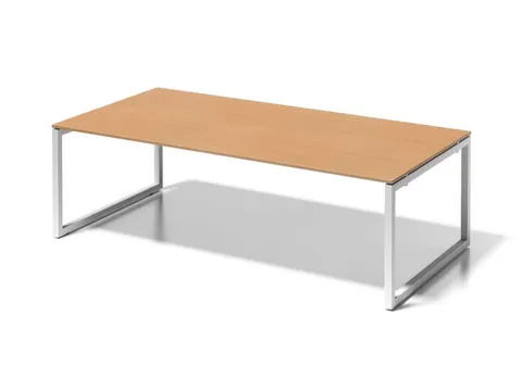 vergadertafel/directiebureau,HxBxD 740x2400x1200mm,rechthoekig