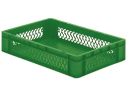 Euronorm-Stapelbak 22l H X L X B 120x600x400mm Groen