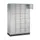 lockerkast,HxBxD 1950x1220x500mm,4x6vakken,cil.-slot,sokkel