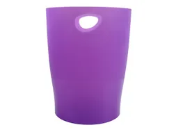 ECOBIN Papiermand 15 L violet transparant