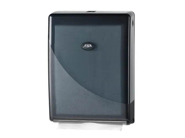 Euro Pearl 431152 BLACK vouwhanddoekdispenser C-vouw en multi-folded