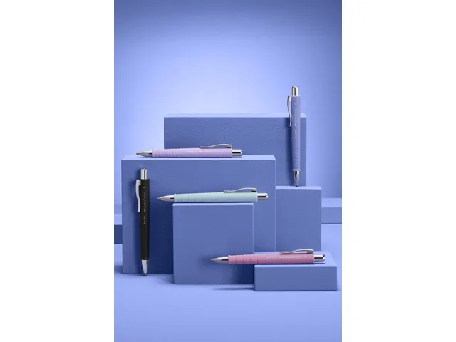 Balpen Faber-Castell Poly Ball XB pale iris