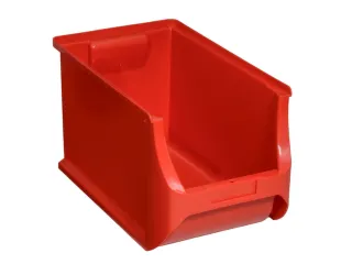 magazijnbak,HxBxD 200x205x355mm,PP,rood - 2