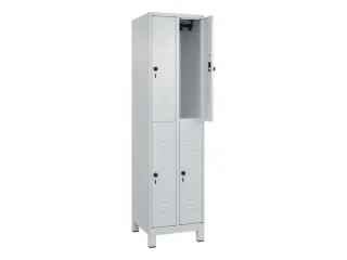 dubbeldekse locker,HxBxD 1950x500x500mm,2x2vak.,vak B 250mm - 2
