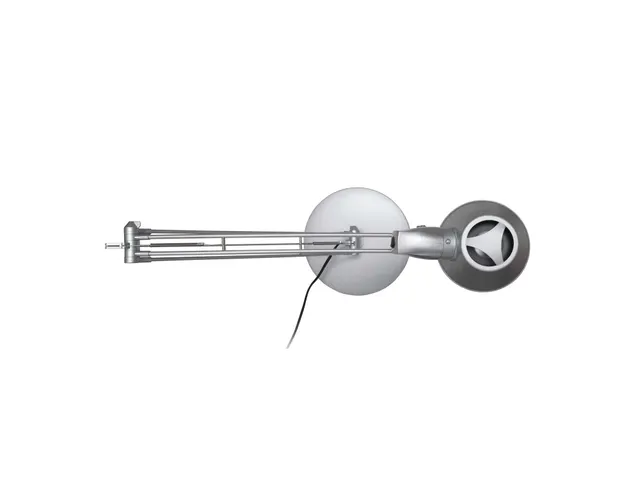 Bureaulamp MAUL Rock LED voet zilvergrijs