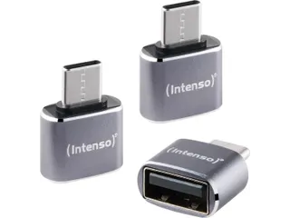 7600113 INTENSO USB 480C Adapter 3 stuks USB-A USB-C USB 2.0 - 1