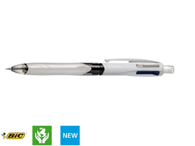 Stylo bille BIC 3 couleurs avec mine HB 0,7mm